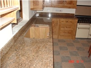 Giallo Veneziano Granite Kitchens