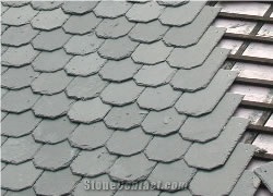 China Black Slate Roofing Tile