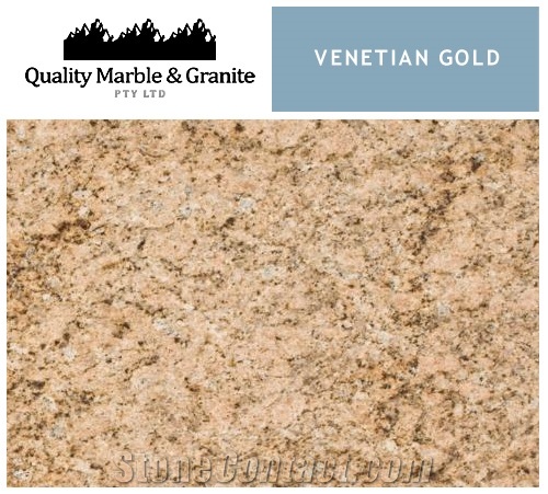 Venetian Gold Granite Slabs & Tiles, Brazil Yellow Granite