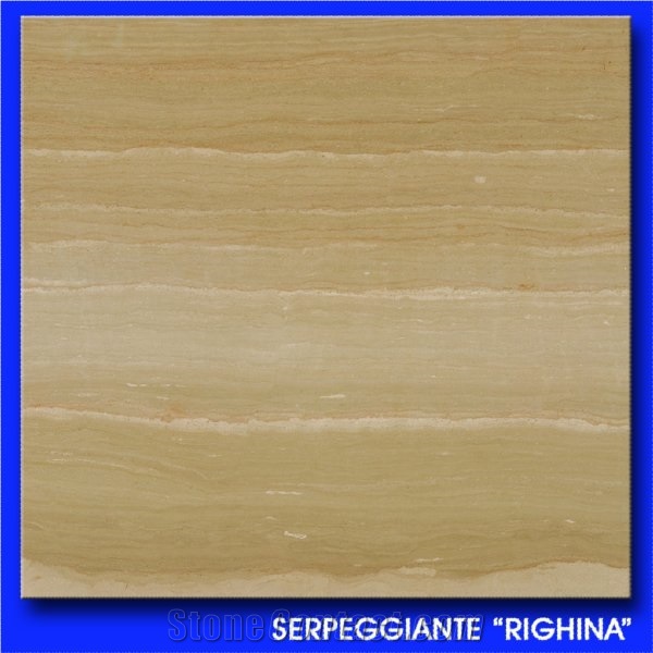 Serpeggiante Righina Marble Slabs & Tiles, Italy Brown Marble