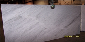 White Carrara Honed 2cm Marbles