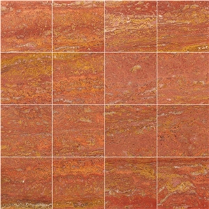 Arizona Red Travertine Slabs & Tiles, Turkey Red Travertine