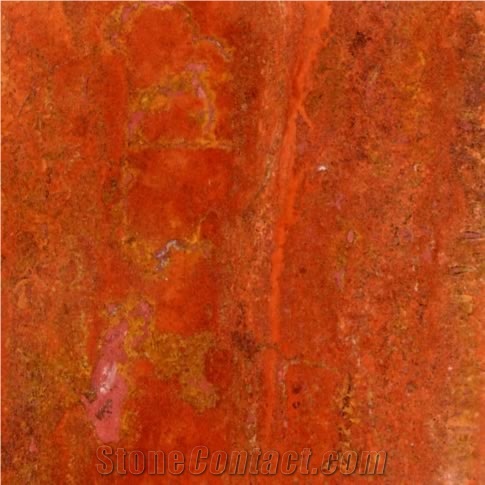 Travertino Rosso Slabs & Tiles, Iran Red Travertine