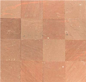 Dholpur Red Sandstone Paving Tile