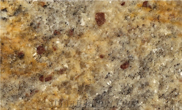 Golden Fiji Granite Slabs & Tiles, Brazil Yellow Granite