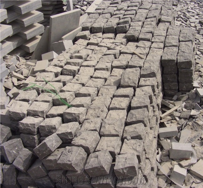 Limestone Cubestone,cobblestone, Paverstone