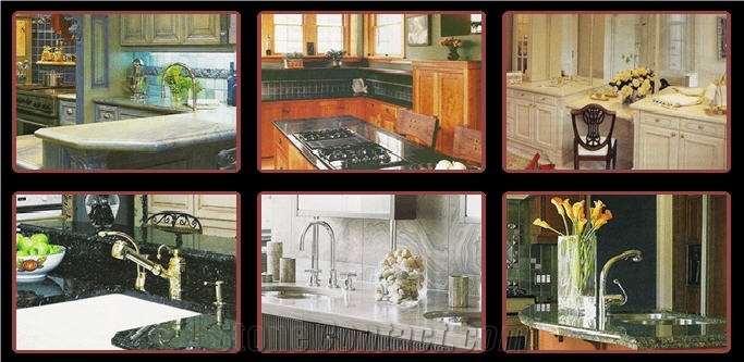 Marble or Granite Kitchen Tops