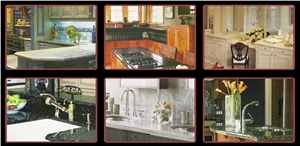 Marble or Granite Kitchen Tops