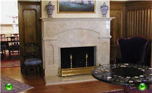 Fireplace - Marble, Travertine, Limestone