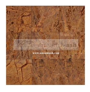Cafe Forest Brown Marble Slabs & Tiles, India Brown Marble