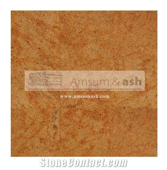 Golden Oak Granite Slabs & Tiles, India Yellow Granite