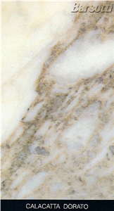 Calacatta Dorato Marble Slabs & Tiles, Italy White Marble