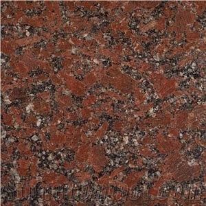 Rosso Santiago Granite Slabs & Tiles, Ukraine Red Granite