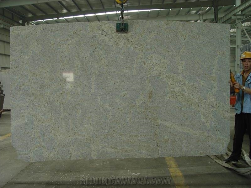 Kashmir White Granite Slabs & Tiles, India White Granite