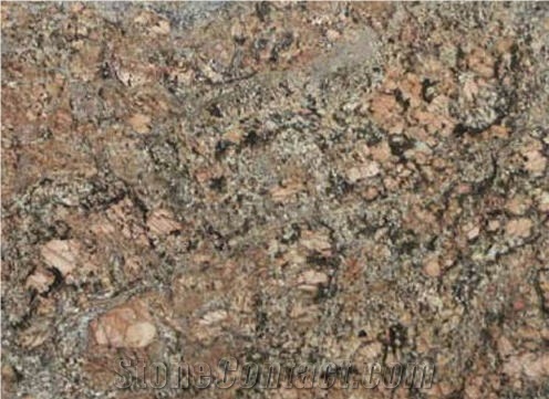 Crema Burgundy Granite Slabs & Tiles