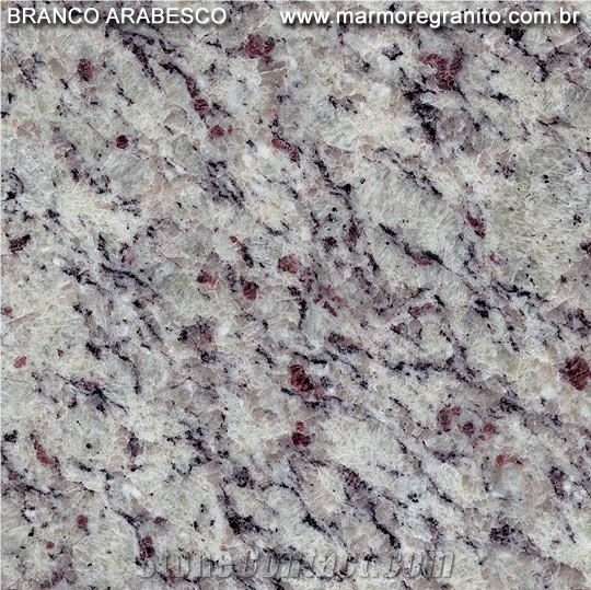 Branco Arabesco Granite Slabs & Tiles, Brazil Lilac Granite