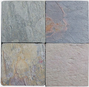 Kund Multicolor Slate Slabs & Tiles