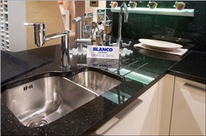 Black Granite Kitchen Worktops