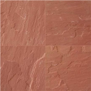 Agra Red Sandstone Slabs & Tiles, India Red Sandstone
