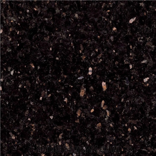 Black Galaxy Granite Slabs & Tiles, India Black Granite
