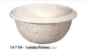 Lavabo Priamo- Carved Stone Sinks