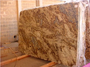 Lapidus Granite Slabs, Brazil Yellow Granite