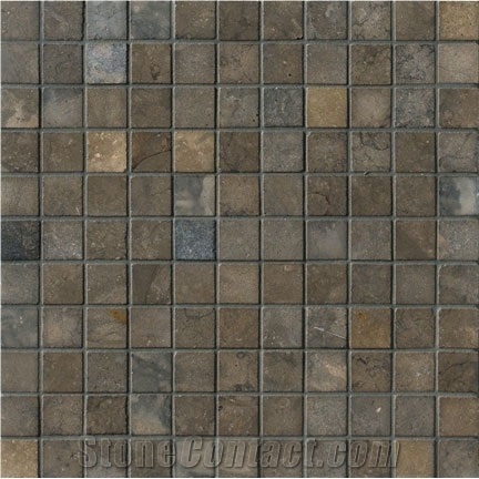 Nova Blue Limestone 1x1 Mosaic From United States Stonecontact Nova Blue Limestone 1x1 Mosaic