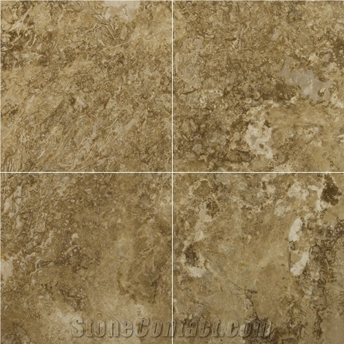 Montagna Walnut Travertine Slabs & Tiles, Italy Brown Travertine