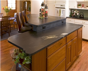 Soapstone Countertops, Backsplashes and Islands