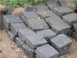 Granite Stone Cubes, Cobble Stone