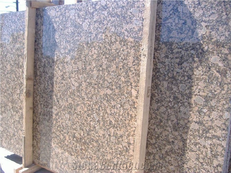 Giallo Fiorito Granite Slab, Brazil Yellow Granite