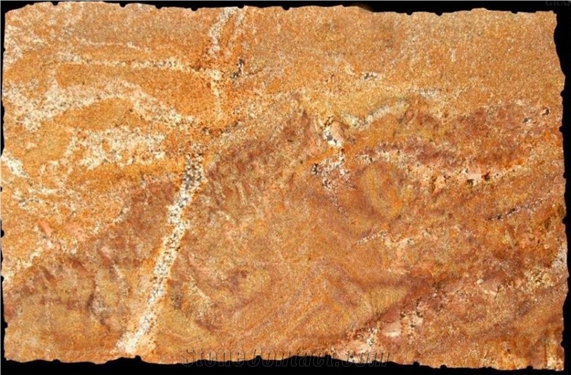 Juparana Bronze Granite Slab