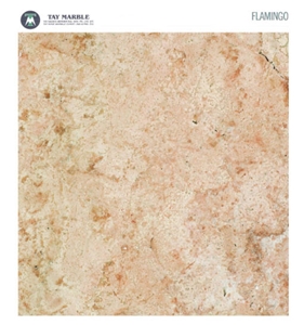 Flamingo Travertine Slabs & Tiles, Turkey Pink Travertine