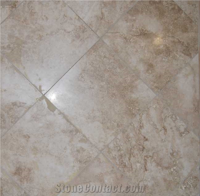 Travertino Romano Mediterranean Floor Tile