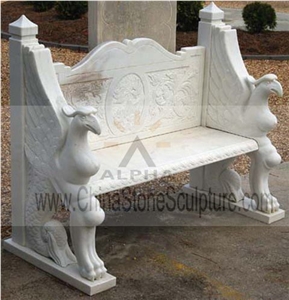 Hand Carved Marble Tables & Benches