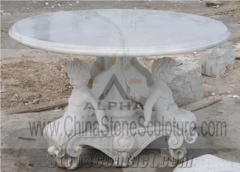 Supply Hand Carved Marble Tables & Benches
