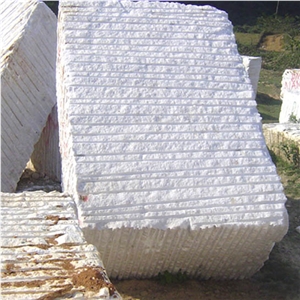 Pure White Marble Blocks