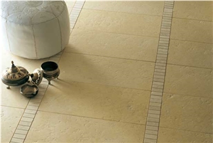 Sahara Yellow Limestone Floor Tile