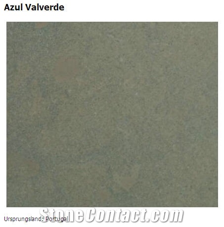 Azul Valverde Limestone Slabs & Tiles, Portugal Blue Limestone