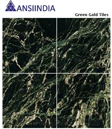 Green Gold Marble