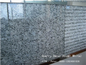 White Royal Granite Slabs & Tiles