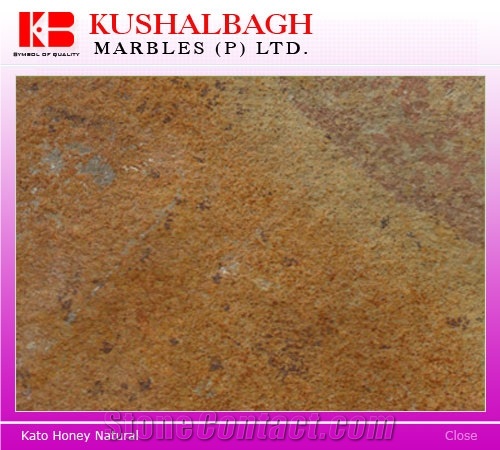 Kota Honey Limestone Slabs & Tiles, India Yellow Limestone