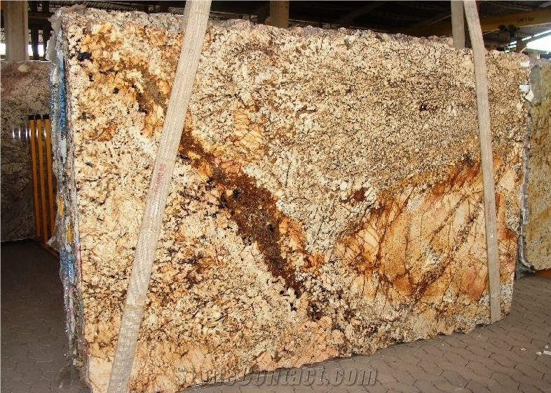 Delicatus Gold Granite Slabs & Tiles
