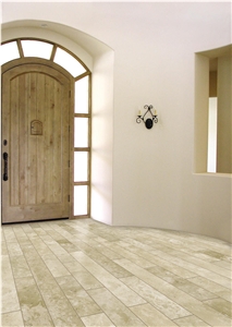 Vein Cut Desert Cream Imperial Travertine Floor Tile