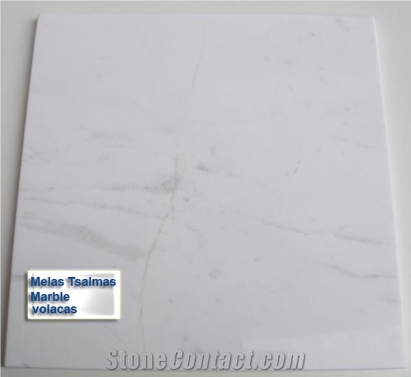 Volacas Marble Slabs & Tiles, Greece White Marble