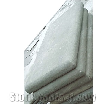 China Green Sandstone Pool Coping