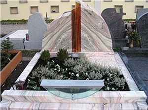 Solker Marmor Aurora Boreale Grave Monuments