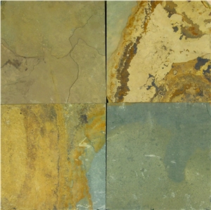 Rustic Green Slate Slabs & Tiles