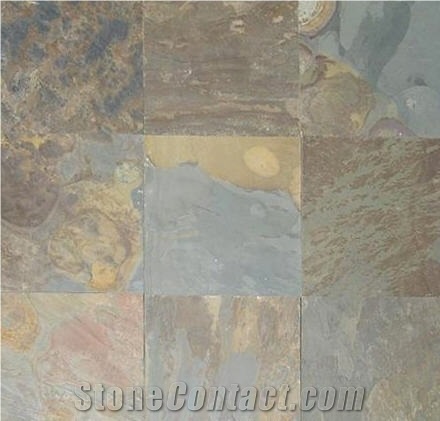 Vijay Gold Slate Slabs & Tiles