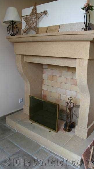 Fireplaces with Marble, Travertine